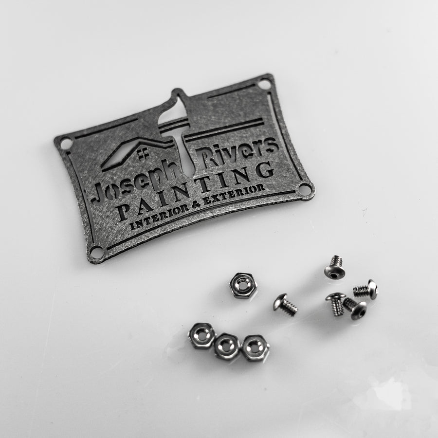 Badge Kit - Brushed Stainless Steel — view 4