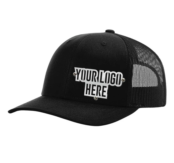 Economy Mesh Trucker - Custom Company Badge Hats With Logo - Fully Customizable