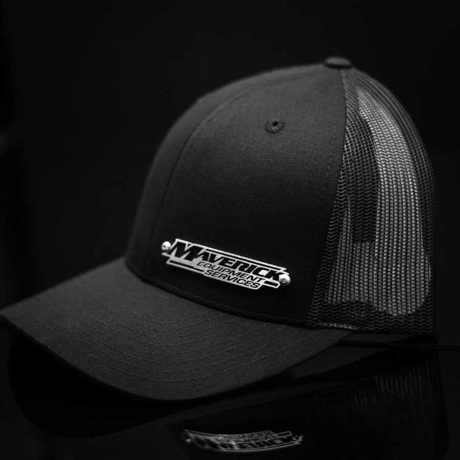 Economy Mesh Trucker - Custom Company Badge Hats With Logo - Fully Customizable — view 5