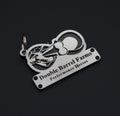 Custom Keychain - Two Layer Powdered 4
