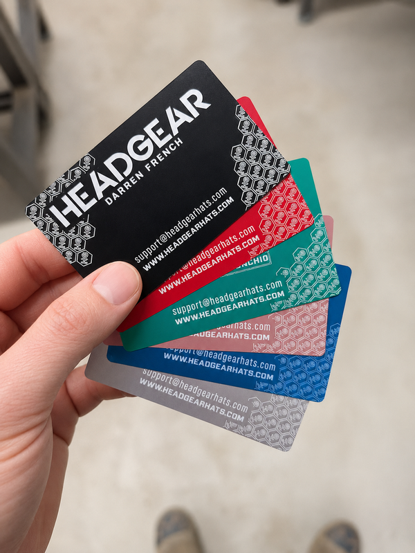 Aluminum Engraved Business Cards