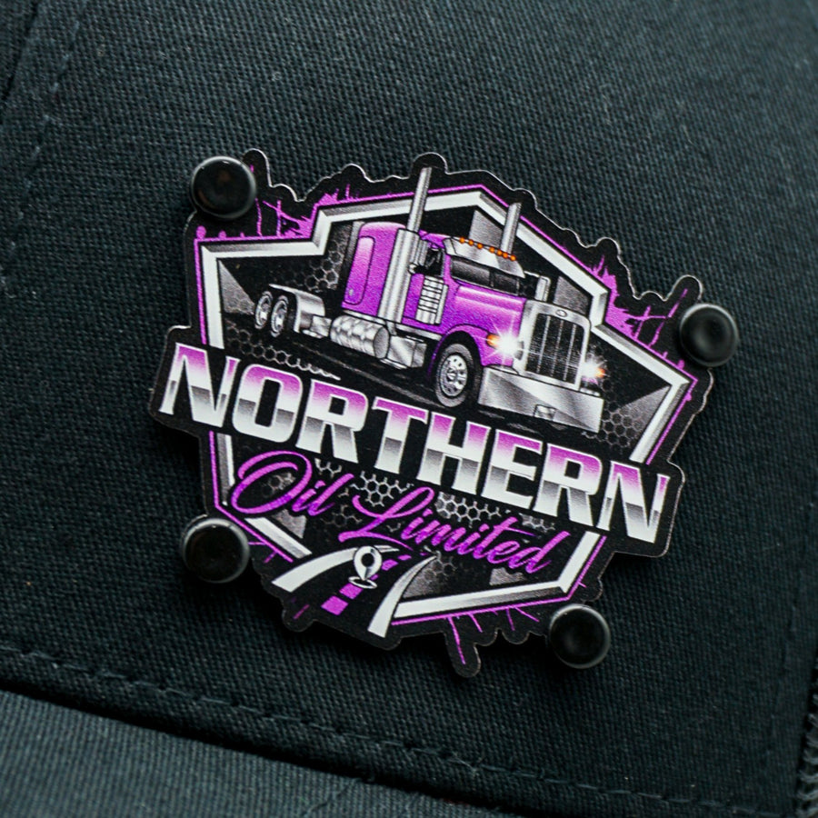 Economy Mesh Trucker - Custom Company Badge Hats With Logo - Fully Customizable — view 11