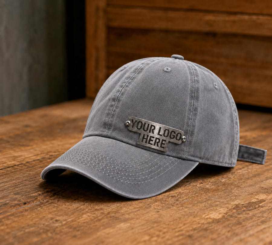 Dad Hat - Custom Company Badge Hats With Logo - Fully Customizable — view 3