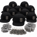 Small Business Bundle - 10 Stainless Steel Badge Hats, Keychains and Universal Badges 3