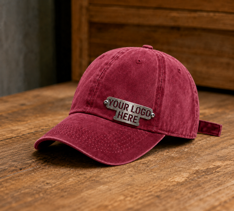 Dad Hat - Custom Company Badge Hats With Logo - Fully Customizable — view 7