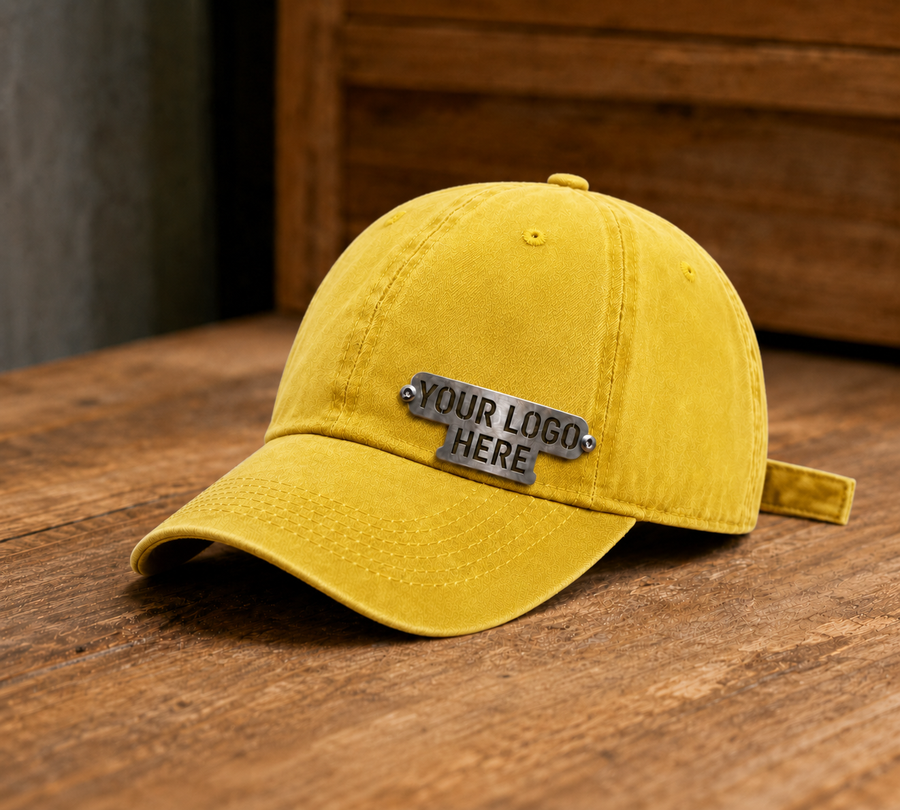 Dad Hat - Custom Company Badge Hats With Logo - Fully Customizable — view 4