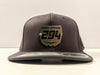 Motocross Number Hat - Flat Brim - Dark Gray