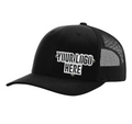 Economy Mesh Trucker - Custom Company Badge Hats With Logo - Fully Customizable 1